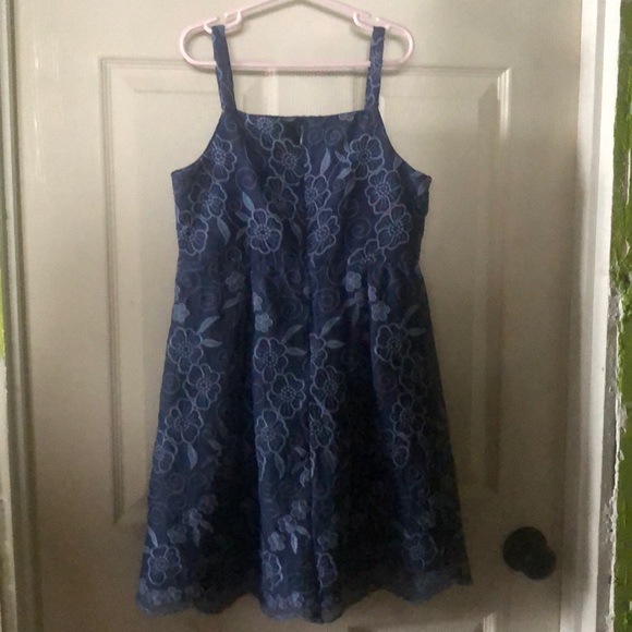 Pippa & Julie Girls Embroidered Summer Dress Sz 10 - Picture 2 of 4